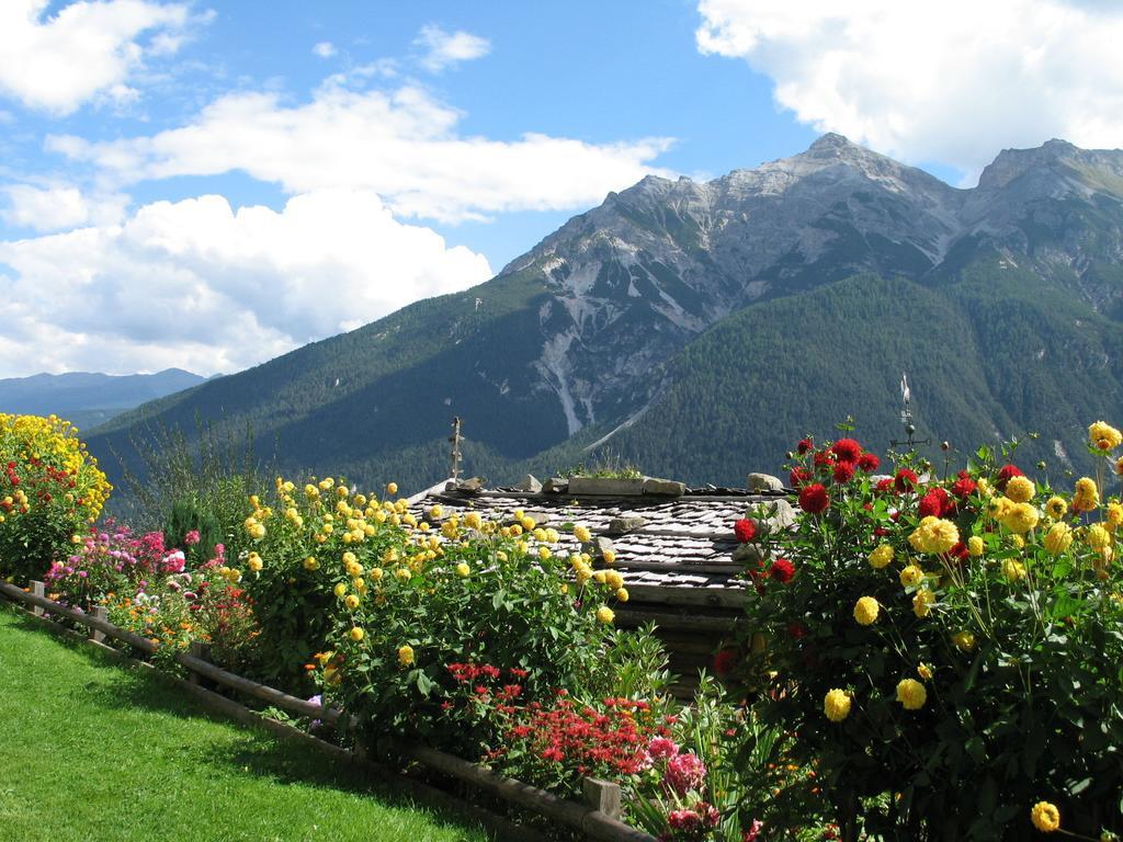 Ferienhaus Bergblick 플메스 객실 사진